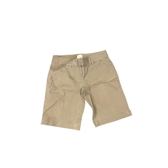G.H. Bass & co khaki shorts women’s size 4 - Picture 1 of 3
